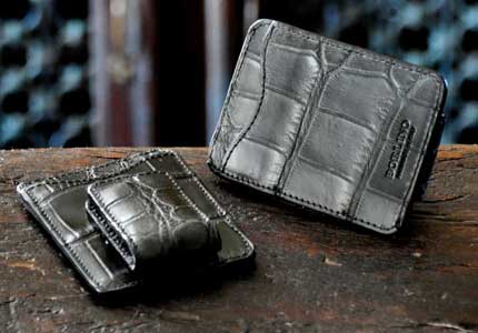 Leather Money Clips and Wallets