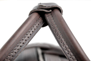Leather Buffalo Duffle - Handmade by Borlino in Italy.