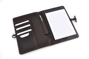 Borlino Leather Padfolios with Replaceable Paper