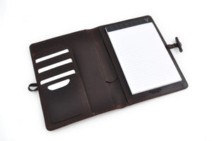 Pad Folio with Pen and Business Card Holder