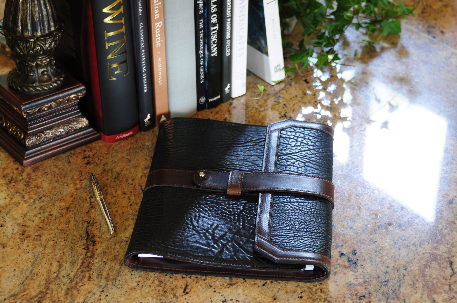 Handmade Italian Leather Journals and Padfolios