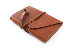 Customized Debossed Rustic Italian Notebooks