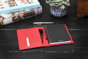 Cool Engraved Padfolio with Notepad and Tablet Phone Sleeve
