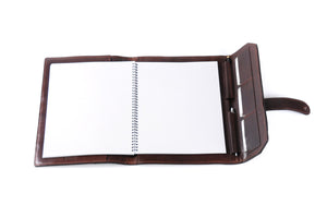 Customized Debossed Rustic Italian Padfolios