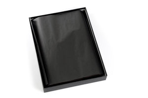 Italian Leather Post-Strap Brief Folio - Walnut