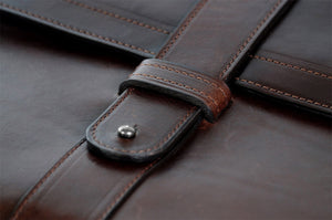 Soft Leather Covered Executive Portfolios