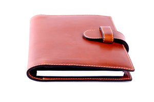 Medium-Size Vachetta Strap Padfolio - Terra