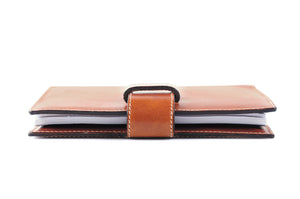 Medium-Size Vachetta Strap Padfolio - Terra