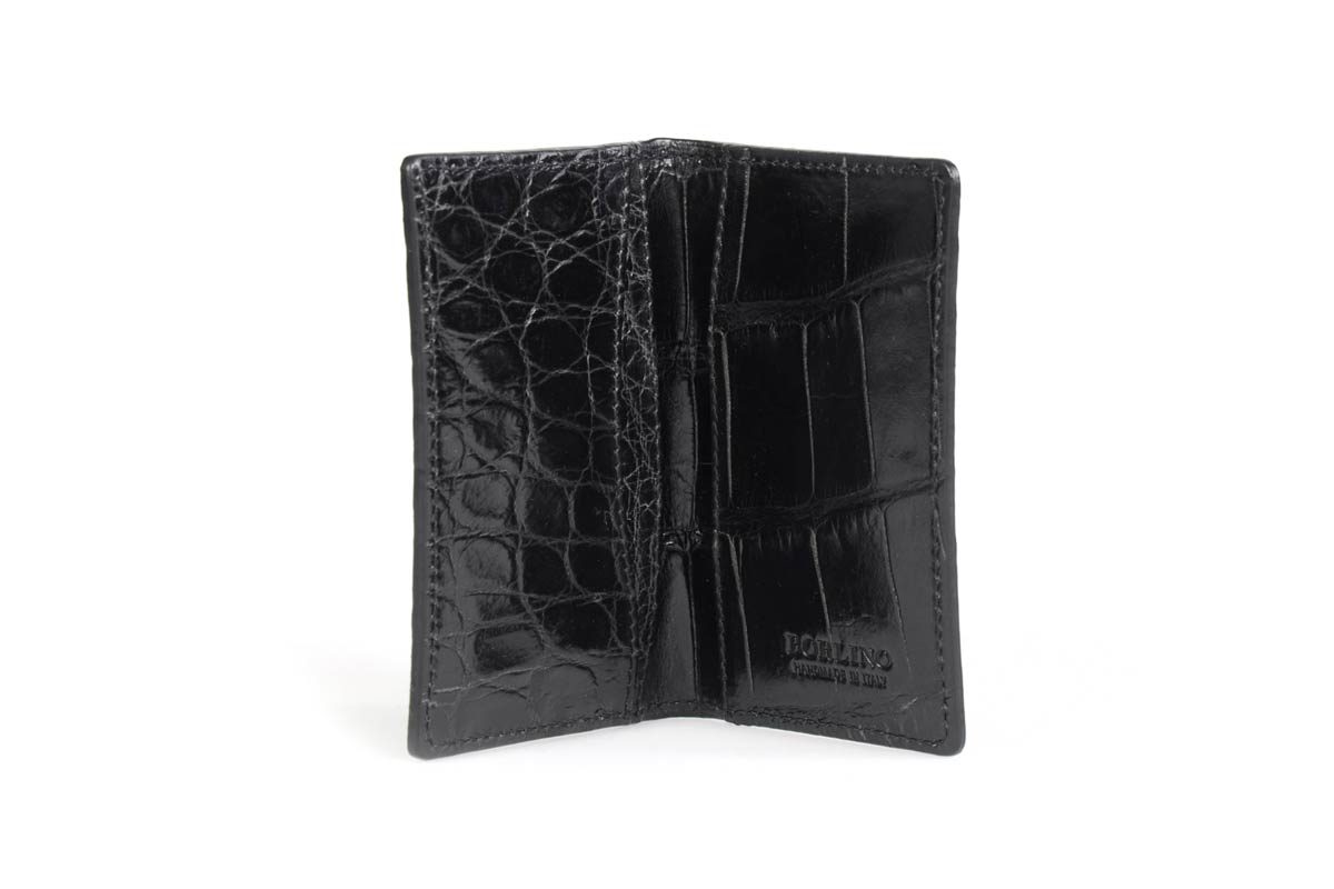 Embossed Leather Credit Card Wallets