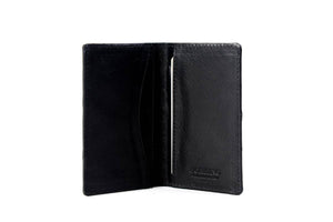 Ostrich Business Card / Credit Card Case - Onyx - Borlino