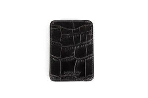 Engraved Sleek Front Pocket Credit Card Case 