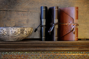 Customized Debossed Rustic Italian Notebooks