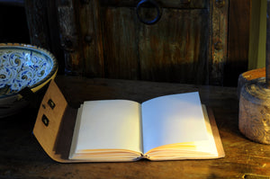 Soft Leather Covered Notebook