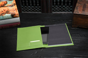Cool Engraved Padfolio with Notepad and Tablet Sleeve