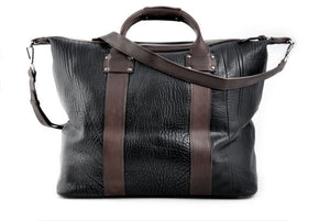 Leather Buffalo Duffle - Handmade by Borlino in Italy.
