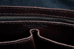 Leather Buffalo Duffle - Handmade by Borlino in Italy.