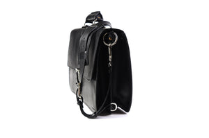 El maletín de cuero Cesena Classic Vachetta - Onyx Black