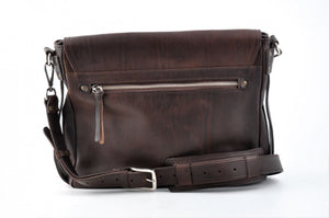 Messenger Bag, Leather Messenger Bag, courier bag, leather bags, vintage leather, mail bag, Walnut Brown