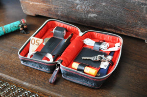 Leather Woman's Travel Case