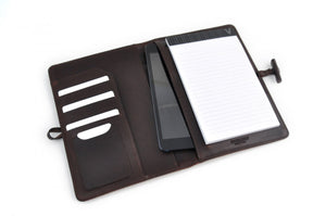 Padfolios with Replaceable Lined Paper and iPad Tablet Sleeve - Handmade in Italy by Borlino
