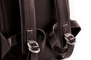 Leather Backpack - Our lightweight Walnut Calf Leather Belluno Backpack is our sleekest style contemporary backpack yet. Made from beautiful soft calf leathers that will become even softer and more beautiful over time. 