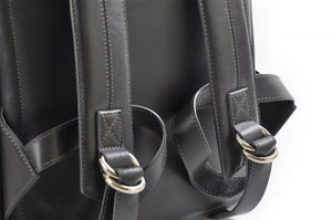 Leather Backpack - Our lightweight hark Grey Calf Leather Belluno Backpack is our sleekest style contemporary backpack yet. Made from beautiful soft calf leathers that will become even softer and more beautiful over time. 